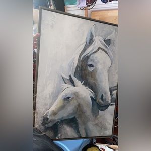 Big horse painting